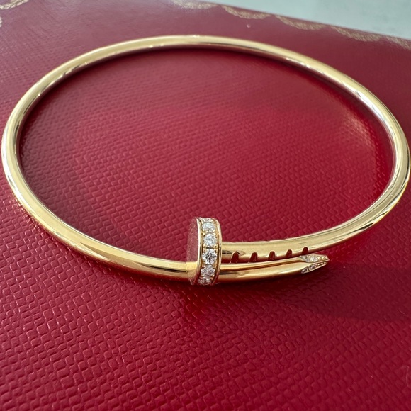 JUSTE UN CLOU BRACELET, SMALL MODEL, DIAMONDS - Picture 7 of 9